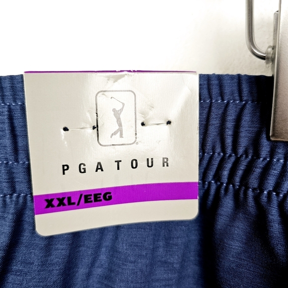 PGA Tour Navy Blue Golf Shorts NWT UPF 50 - Picture 7 of 8